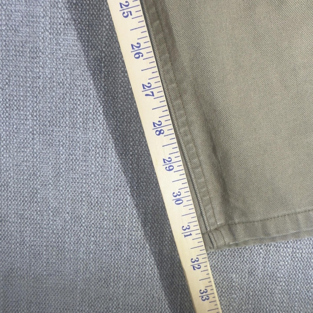 REI Co-op Pants Mens 40x32 Brown Canvas Straight Leg Hiking Outdoor Workwear - Picture 2 of 7